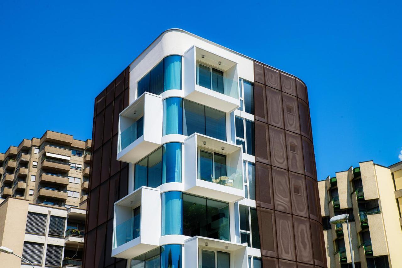 Flat Iron Apartments By Quokka 360 - Modern Building 5 Min From The Centre Of Lugano Viganello Exteriér fotografie