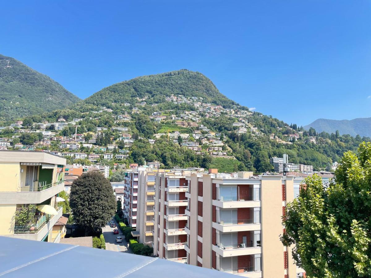 Flat Iron Apartments By Quokka 360 - Modern Building 5 Min From The Centre Of Lugano Viganello Exteriér fotografie