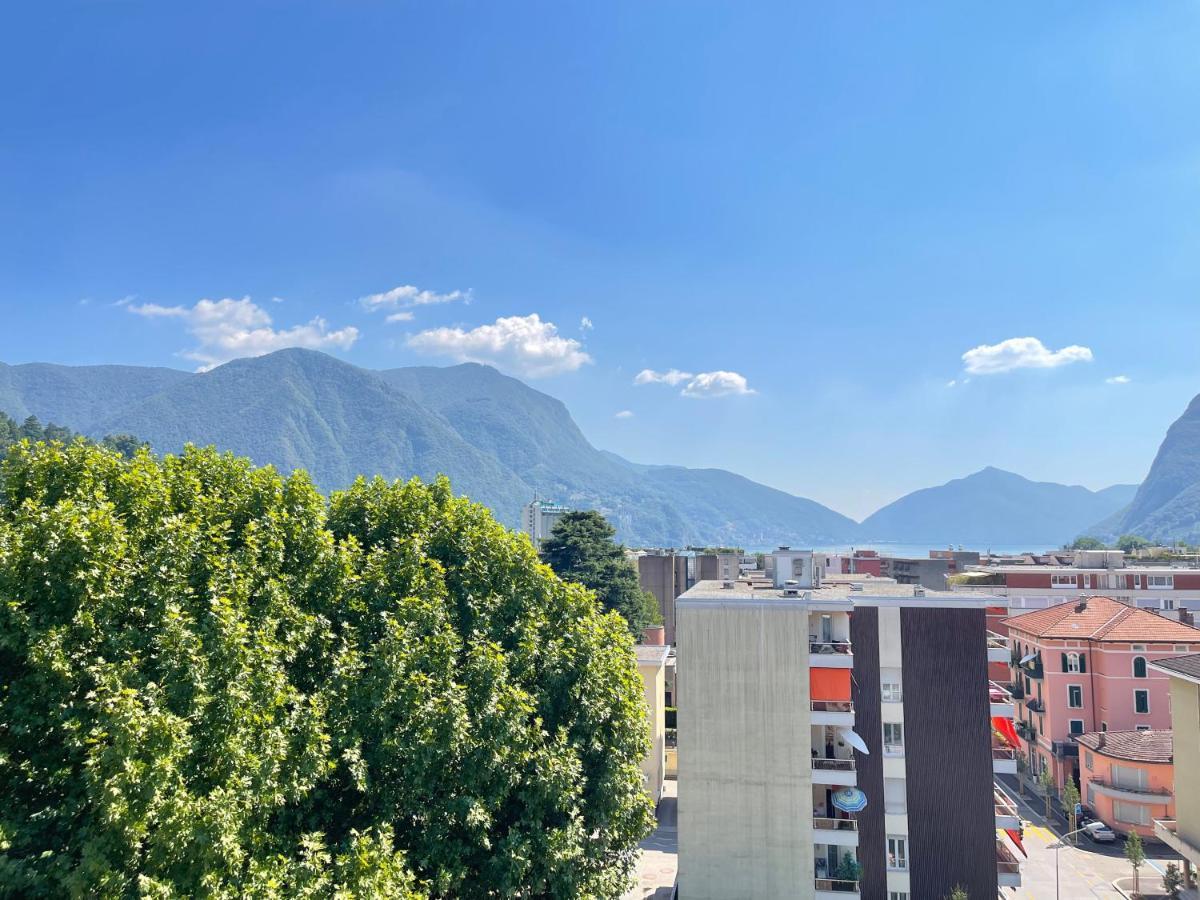 Flat Iron Apartments By Quokka 360 - Modern Building 5 Min From The Centre Of Lugano Viganello Exteriér fotografie