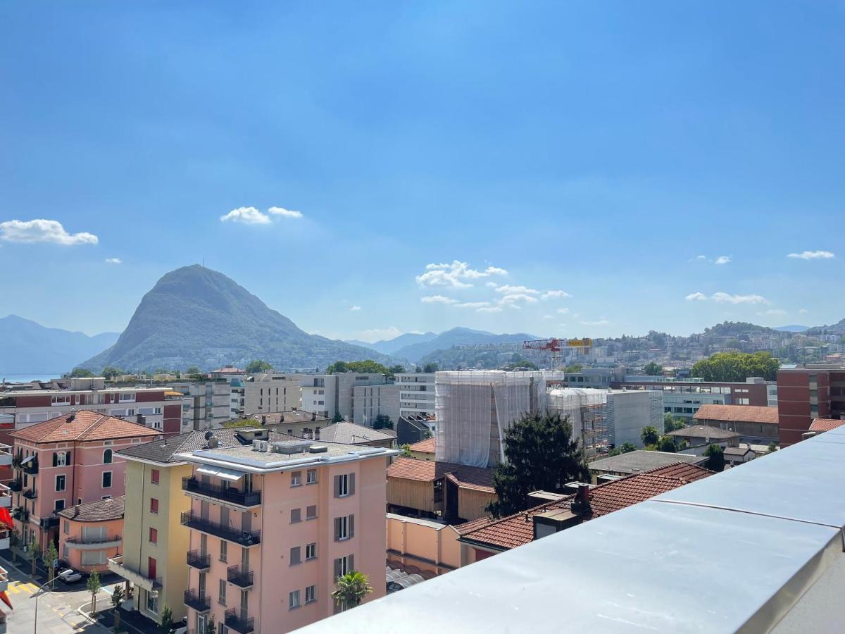 Flat Iron Apartments By Quokka 360 - Modern Building 5 Min From The Centre Of Lugano Viganello Exteriér fotografie